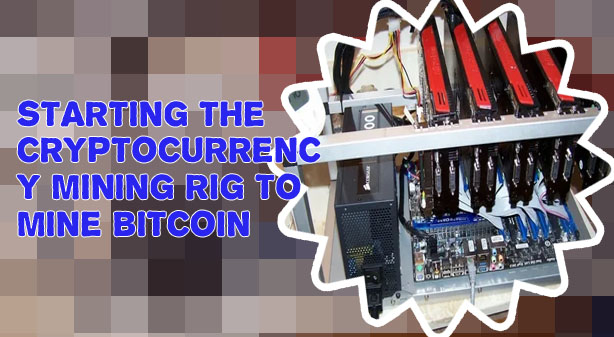 Bitcoin mining rig