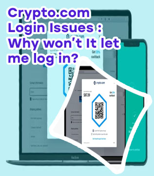 Cryptocom wont let me login